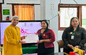 International Women's Day at PGRI 3 Junior High School